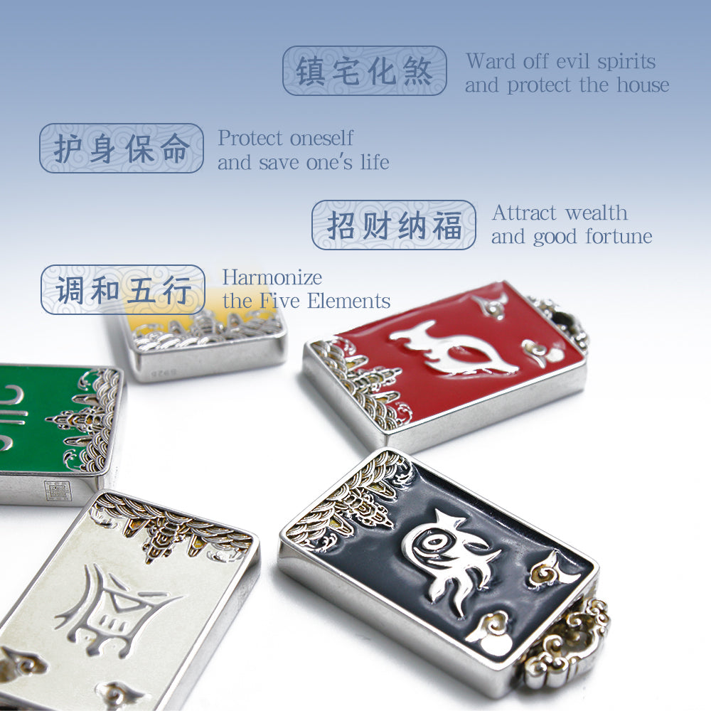 Five Sacred Mountains Amulets-Sacred Ritual Instrument