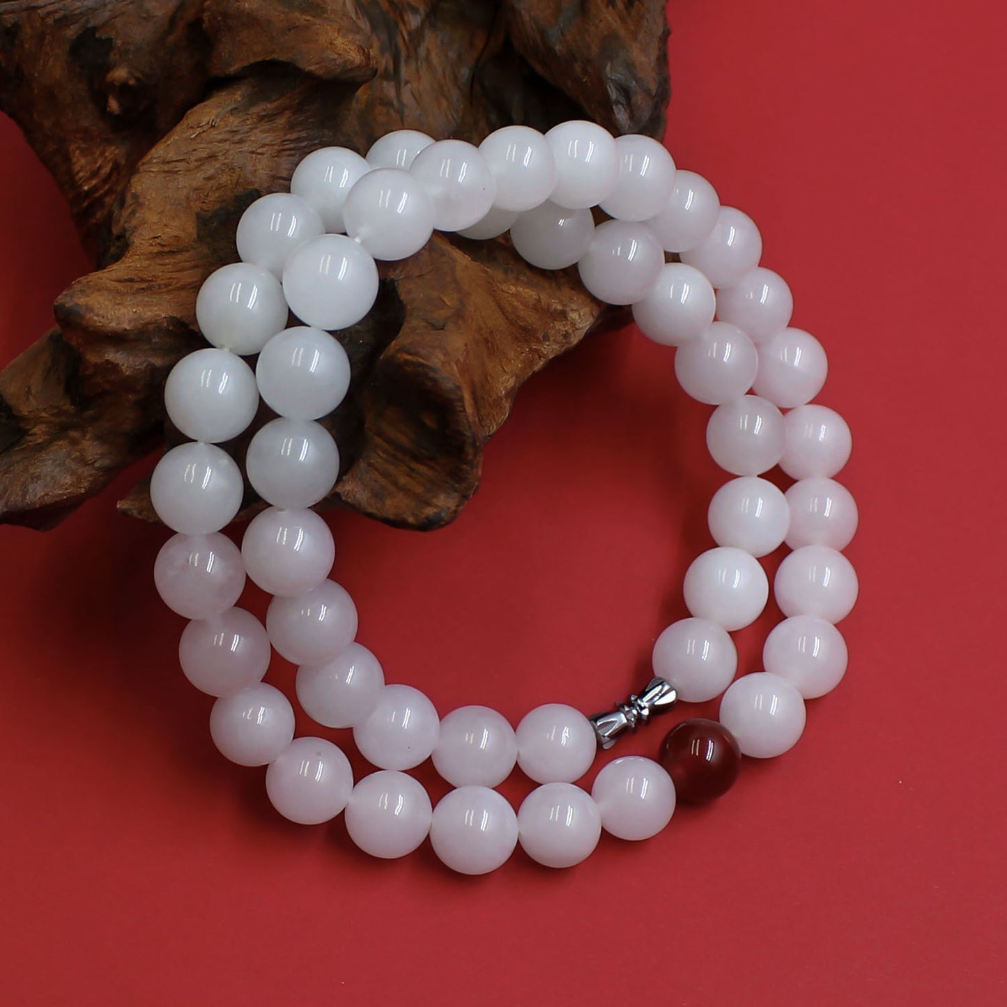 Natural Xinjiang Golden Silk Jade Necklace — Fortune & Energy Boost