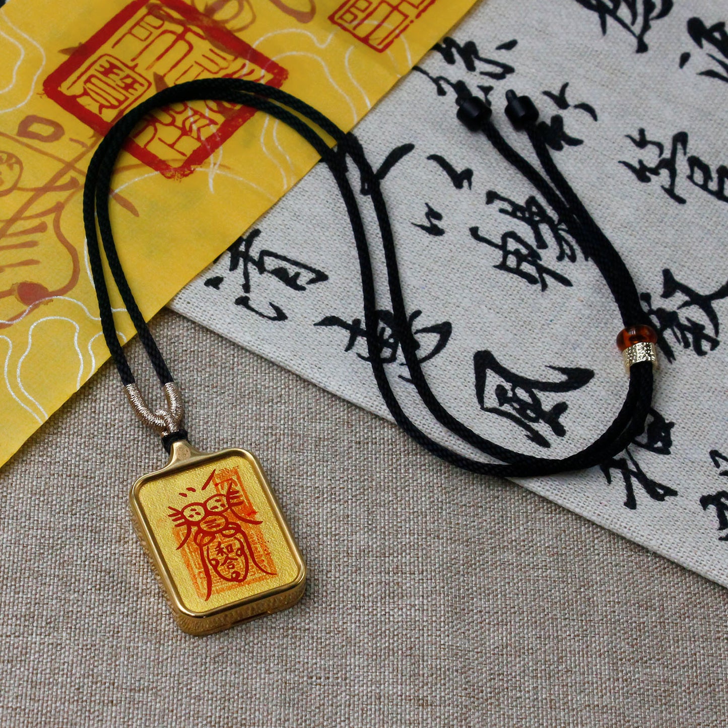 Golden Light Divine Charm Harmony Talisman Pendant