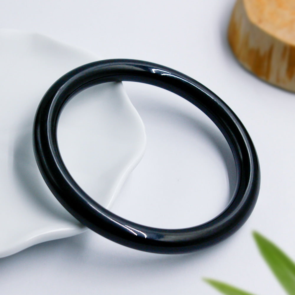 Taqing Hetian Jade Bangle