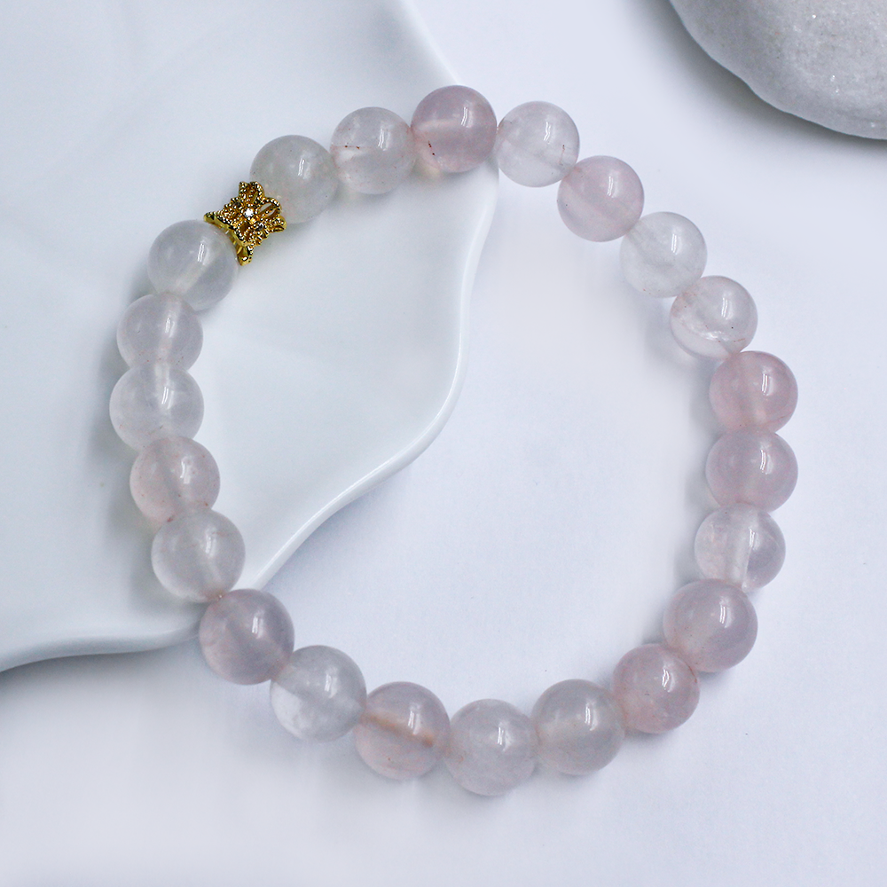 Rose Quartz Prosperity Flow Bracelet