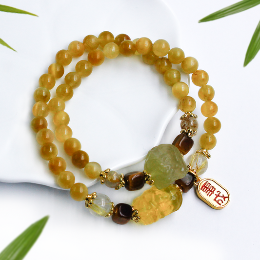 Auspicious Blessing: Abundance of Gold and Jade
