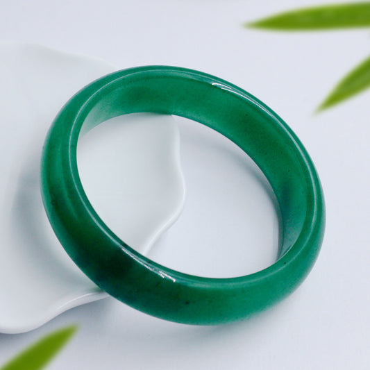 Dark Green Aventurine Bangle
