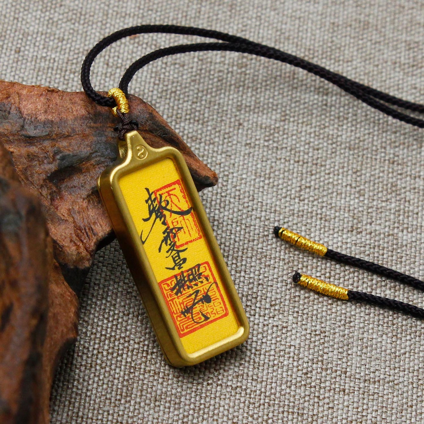 Wenchang Mini Thangka Pendant