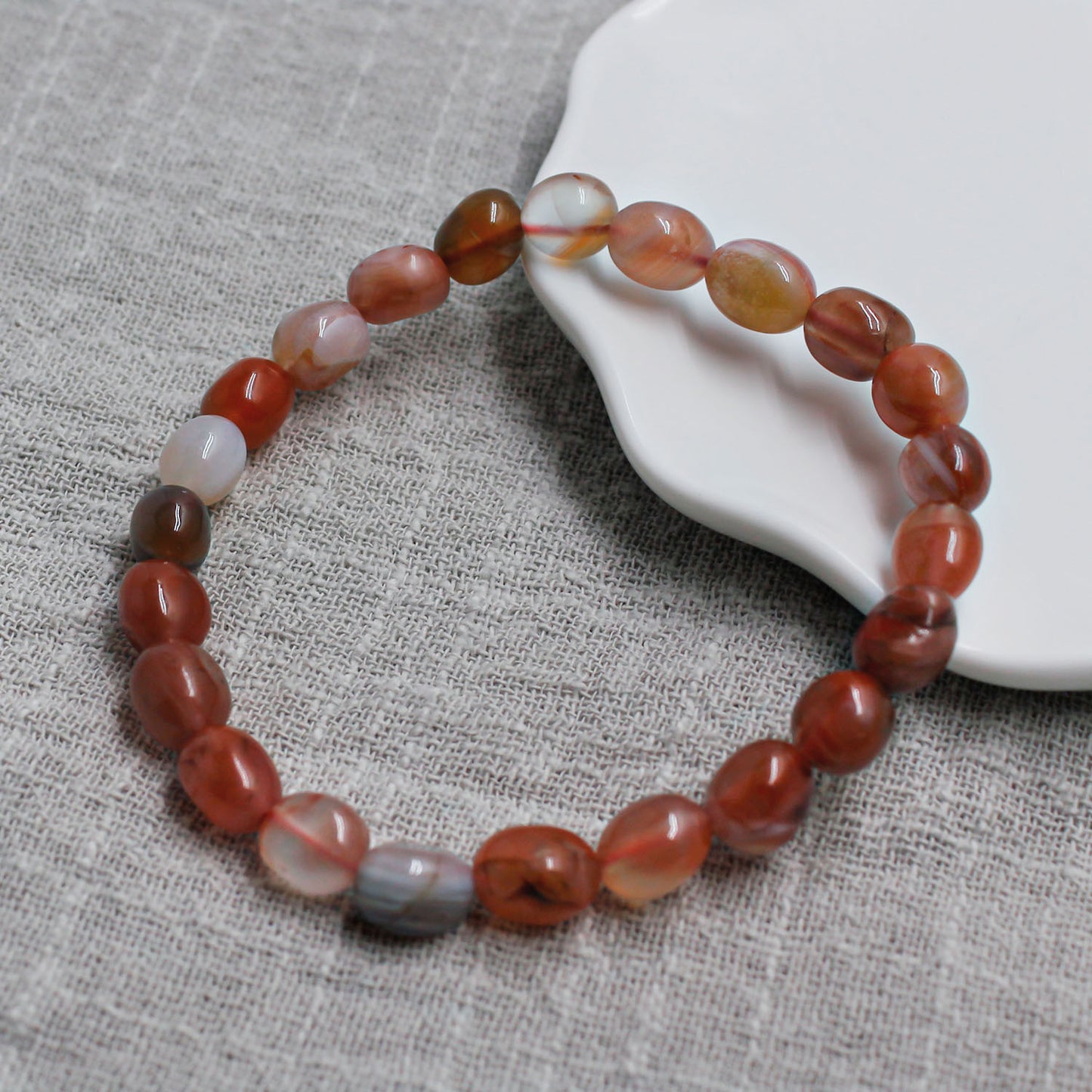 Southern Red Agate Bracelet