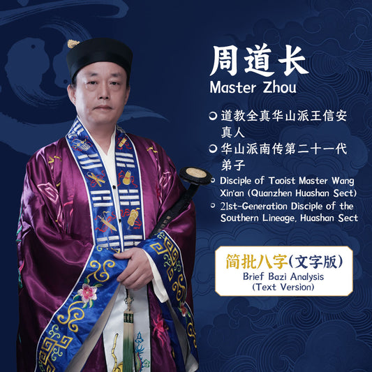 Master Zhou | Brief Bazi Analysis (Text Version)