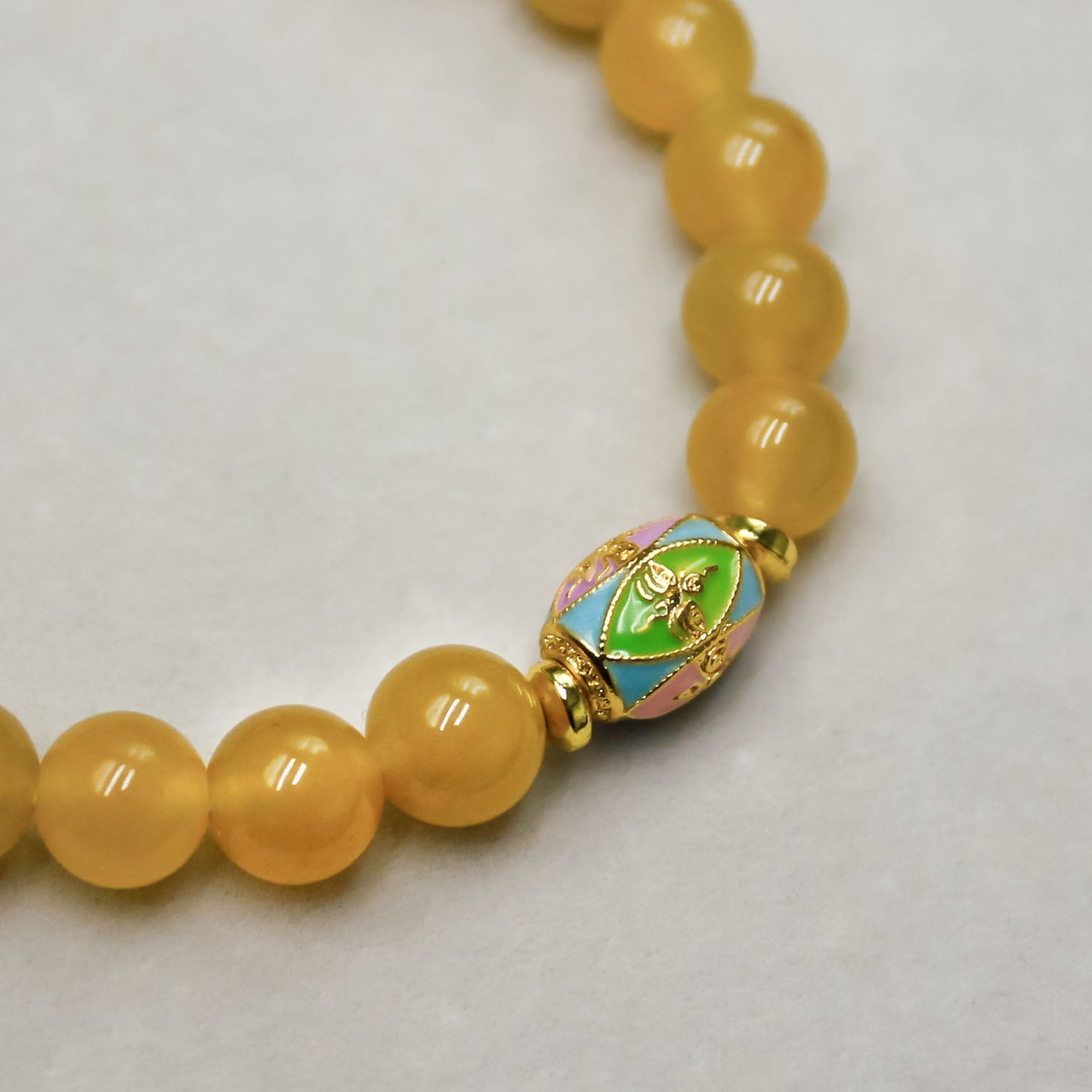 Jinsiyu Jade Gourd Charm Bracelet – Natural Multicolor Taoist Five Elements Jewelry for Wealth, Health & Good Fortune