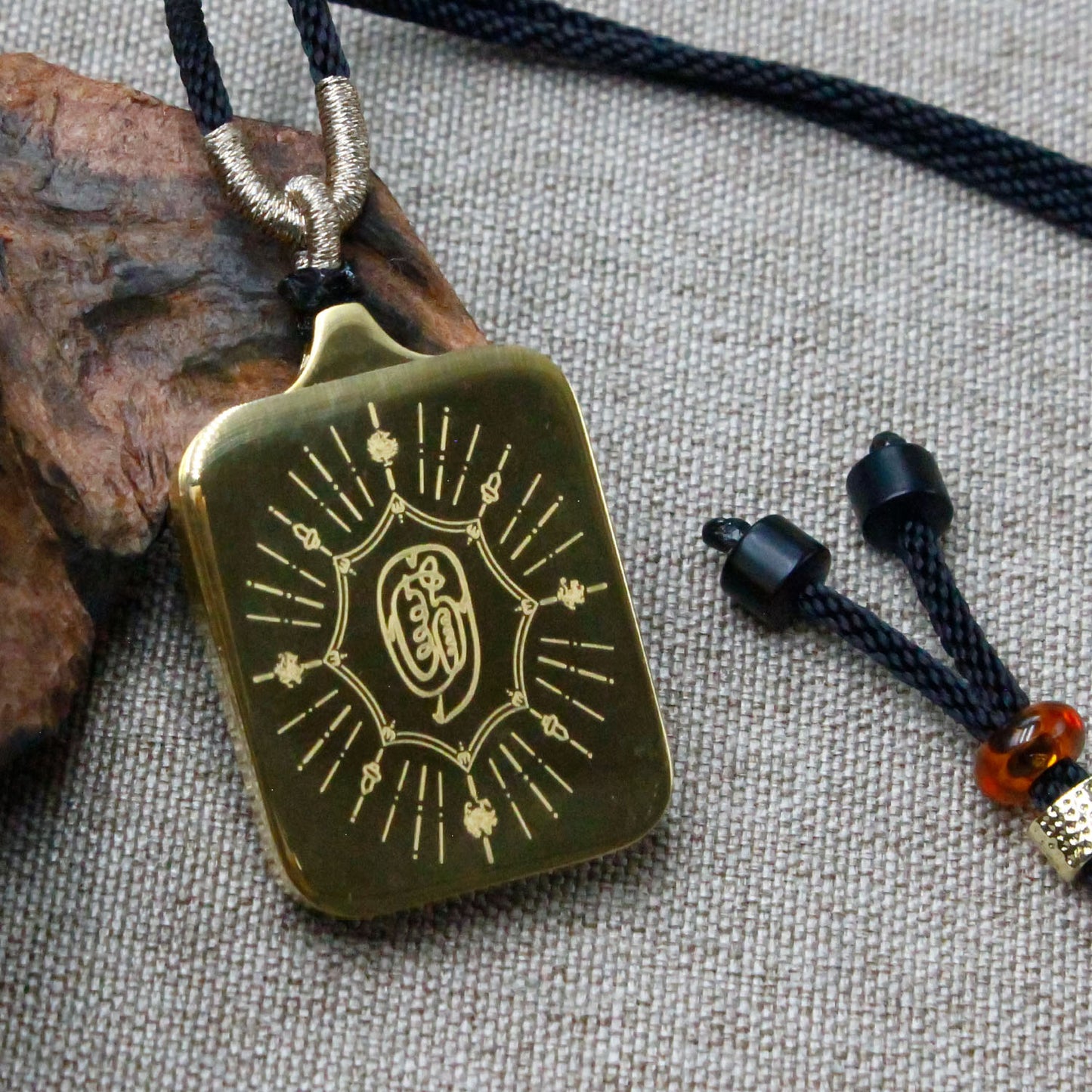 Golden Light Divine Charm Harmony Talisman Pendant